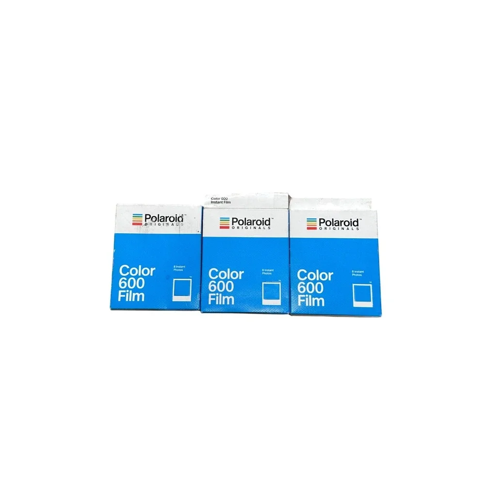 Polaroid Originals Color 600 Film 3 Pack 24 Photos for Vintage 600 i-Type Camera